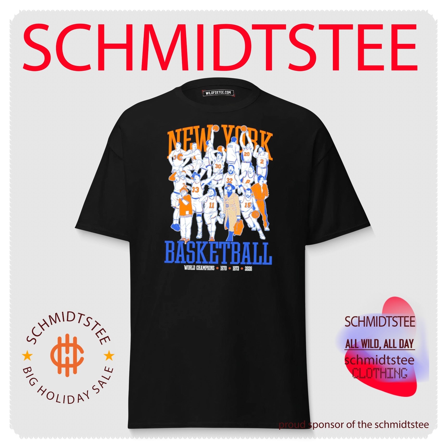 New York Basketball World Champions 1970 1973 2026 shirt