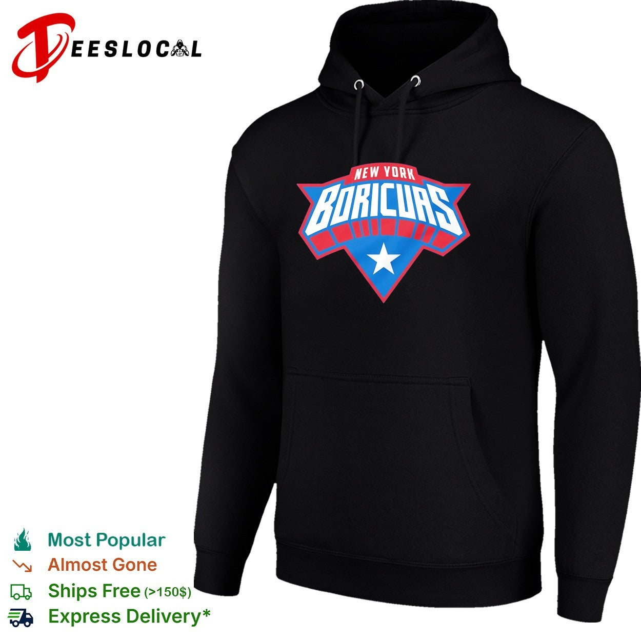 New York Boricuas logo shirt