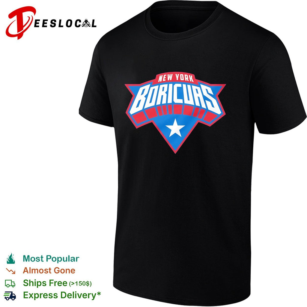 New York Boricuas logo shirt