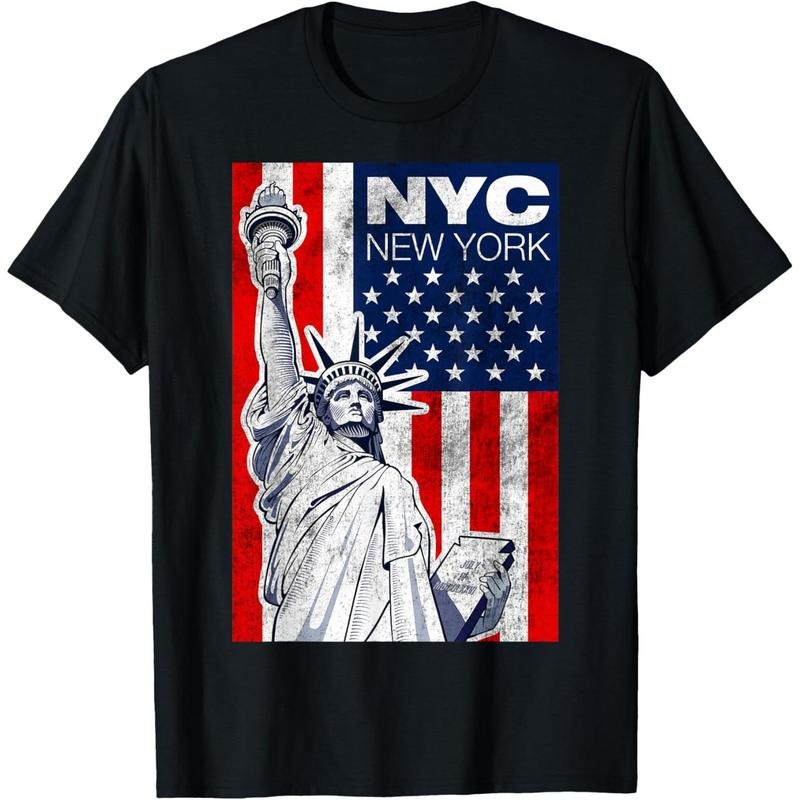 New York City Statue Of Liberty T shirts, Cool New York City T-Shirt style 02 Hoodie Sweatshirt | PrintMintTees.com