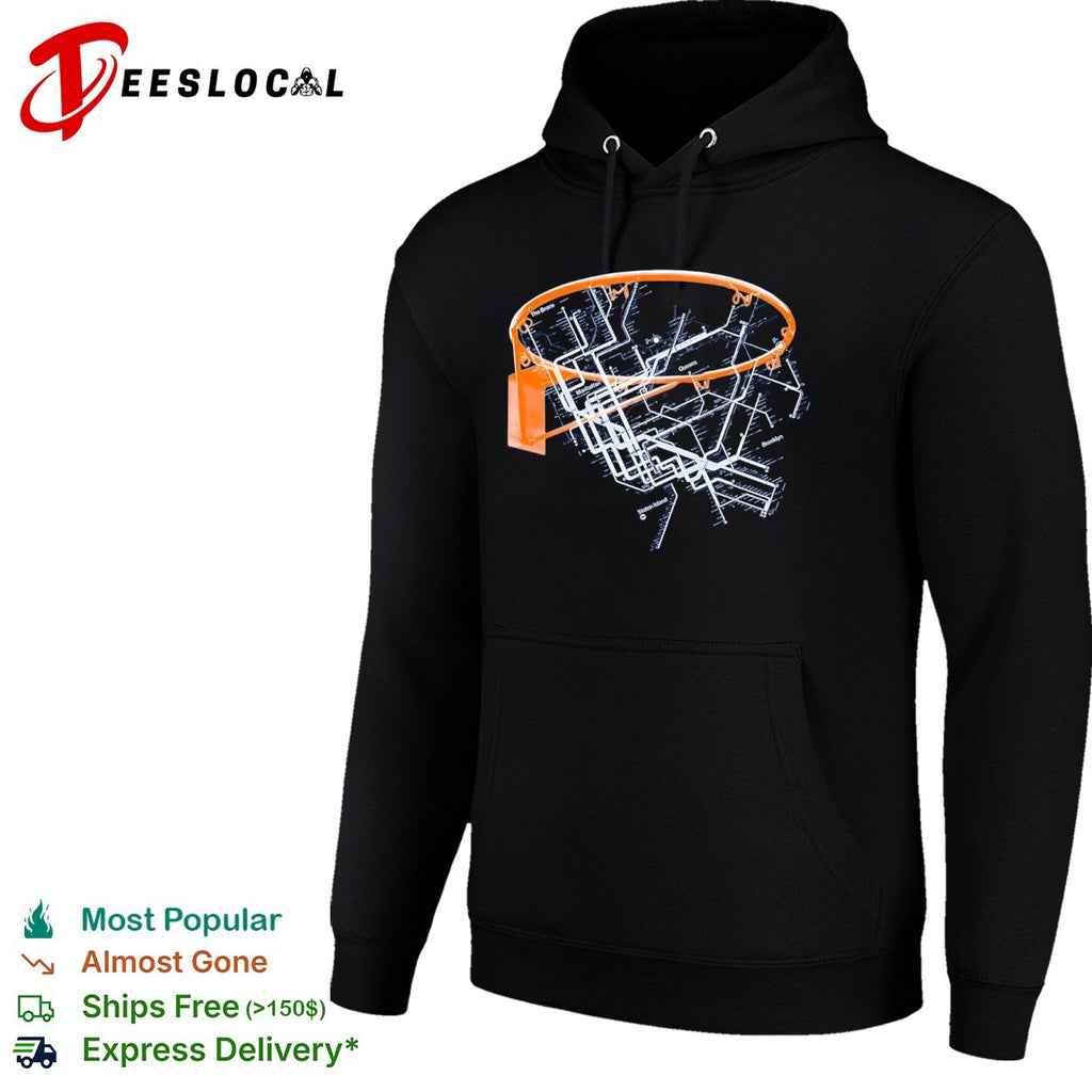 New York City Subway Map Basketball shirt