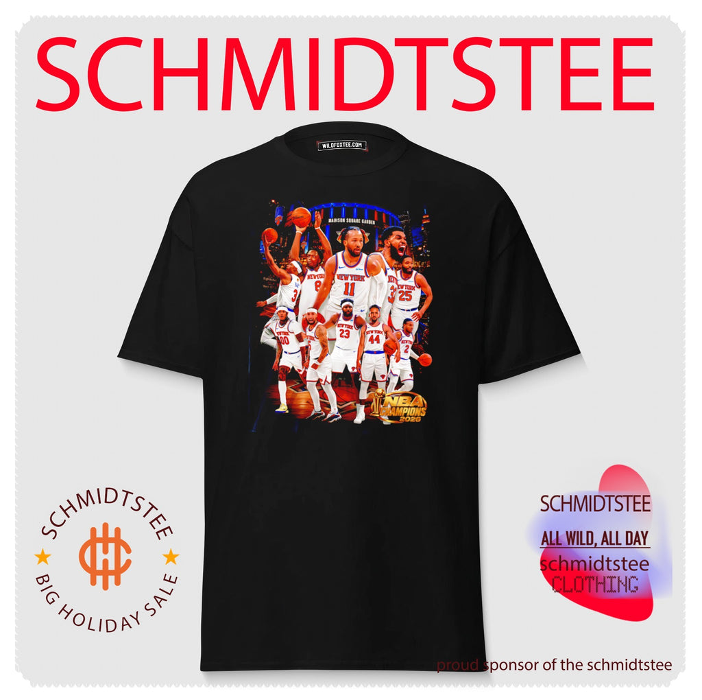 New York Knicks 2026 Champions Washed graphic shirt