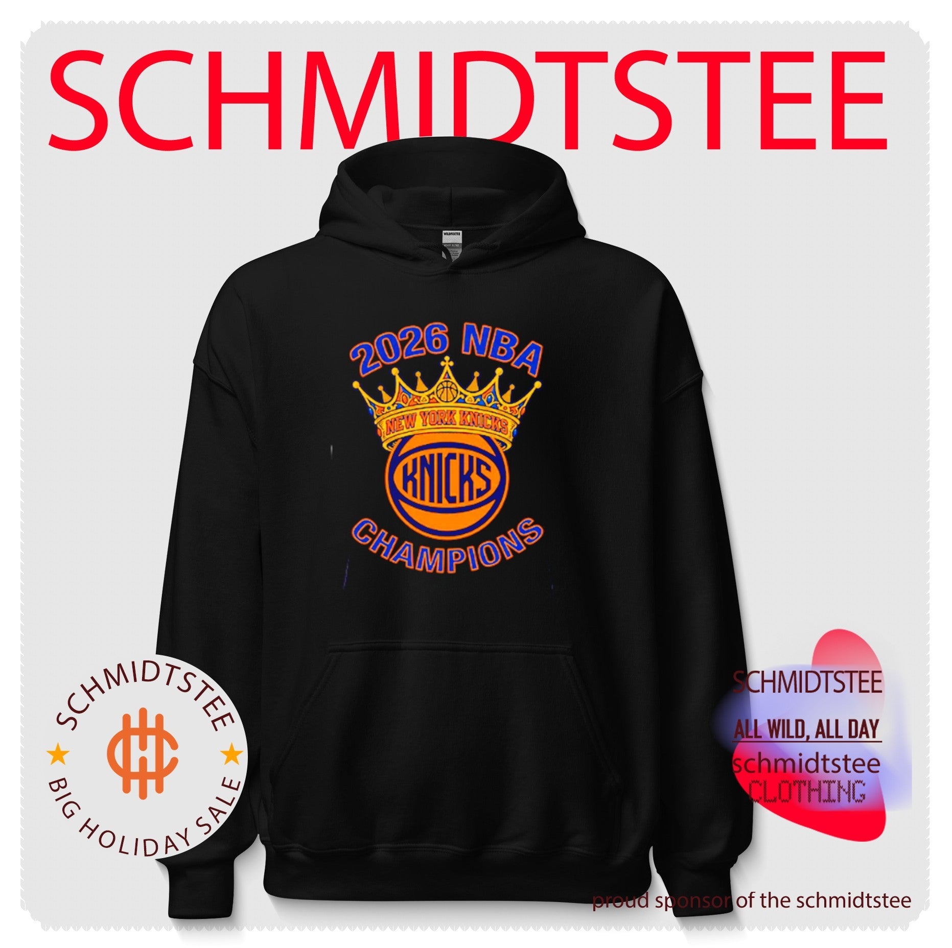 New York Knicks 2026 NBA Champions Exclusive Ball Logo Crown shirt