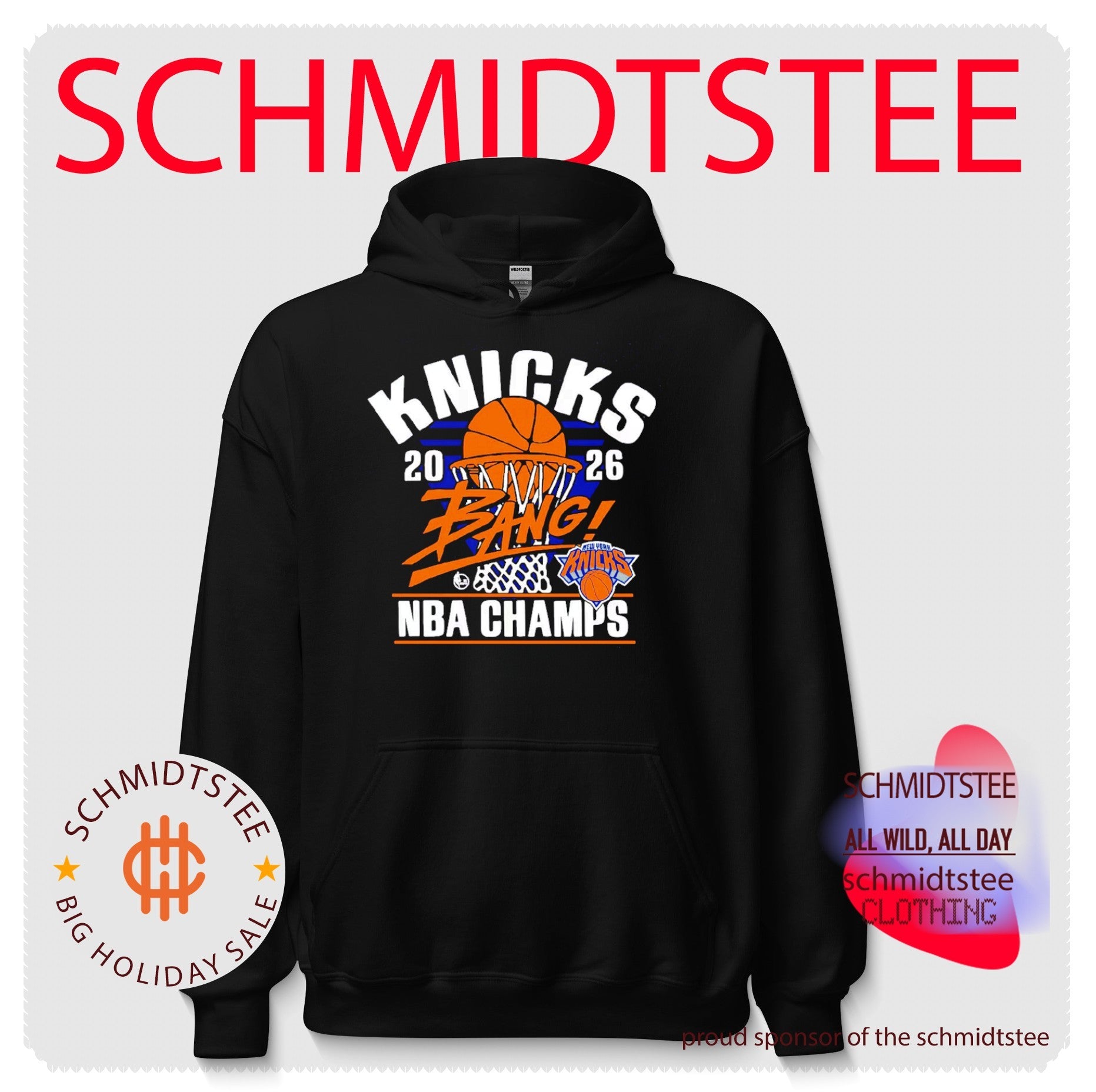 New York Knicks 2026 NBA Finals Champions Bang shirt