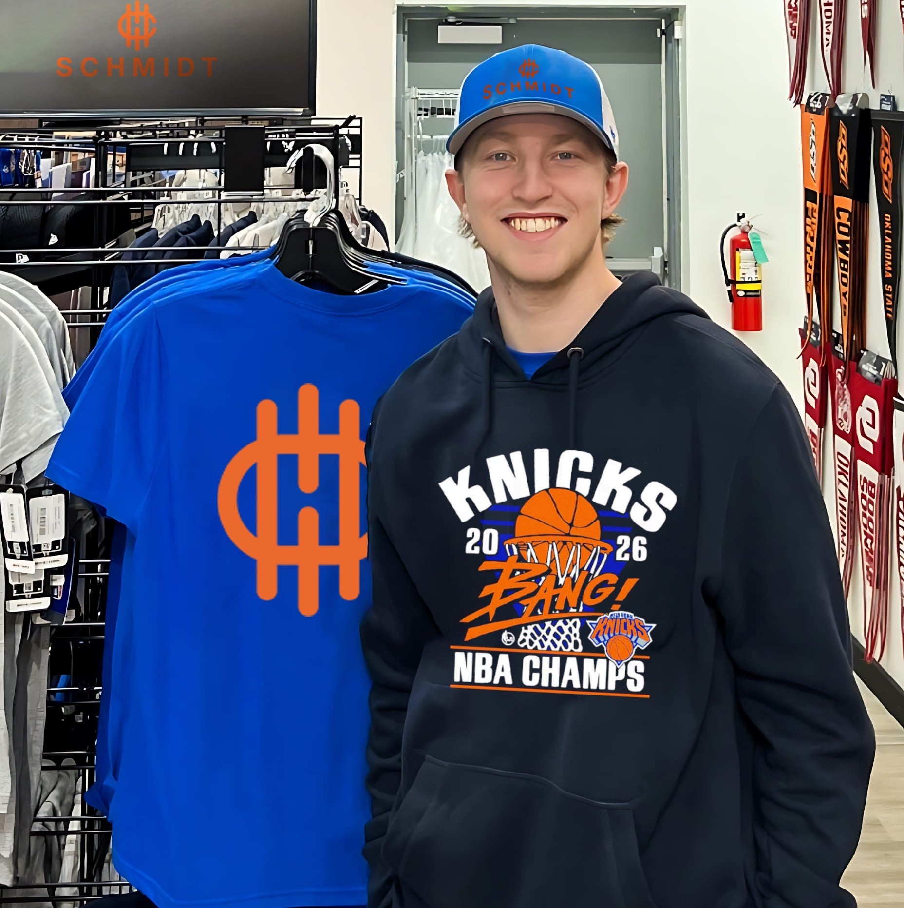 New York Knicks 2026 NBA Finals Champions Bang shirt