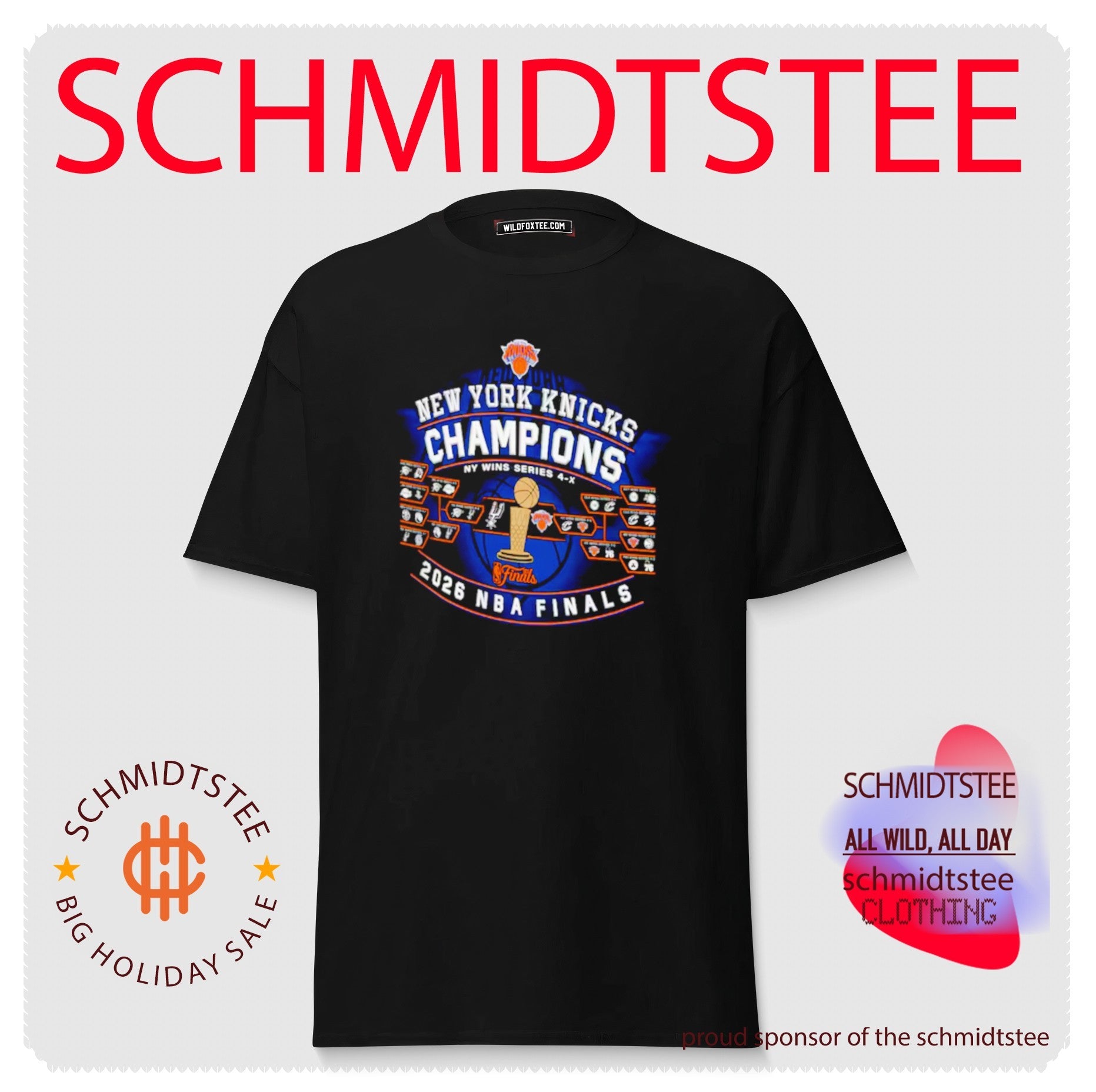 New York Knicks 2026 NBA Finals Champions Bracket shirt