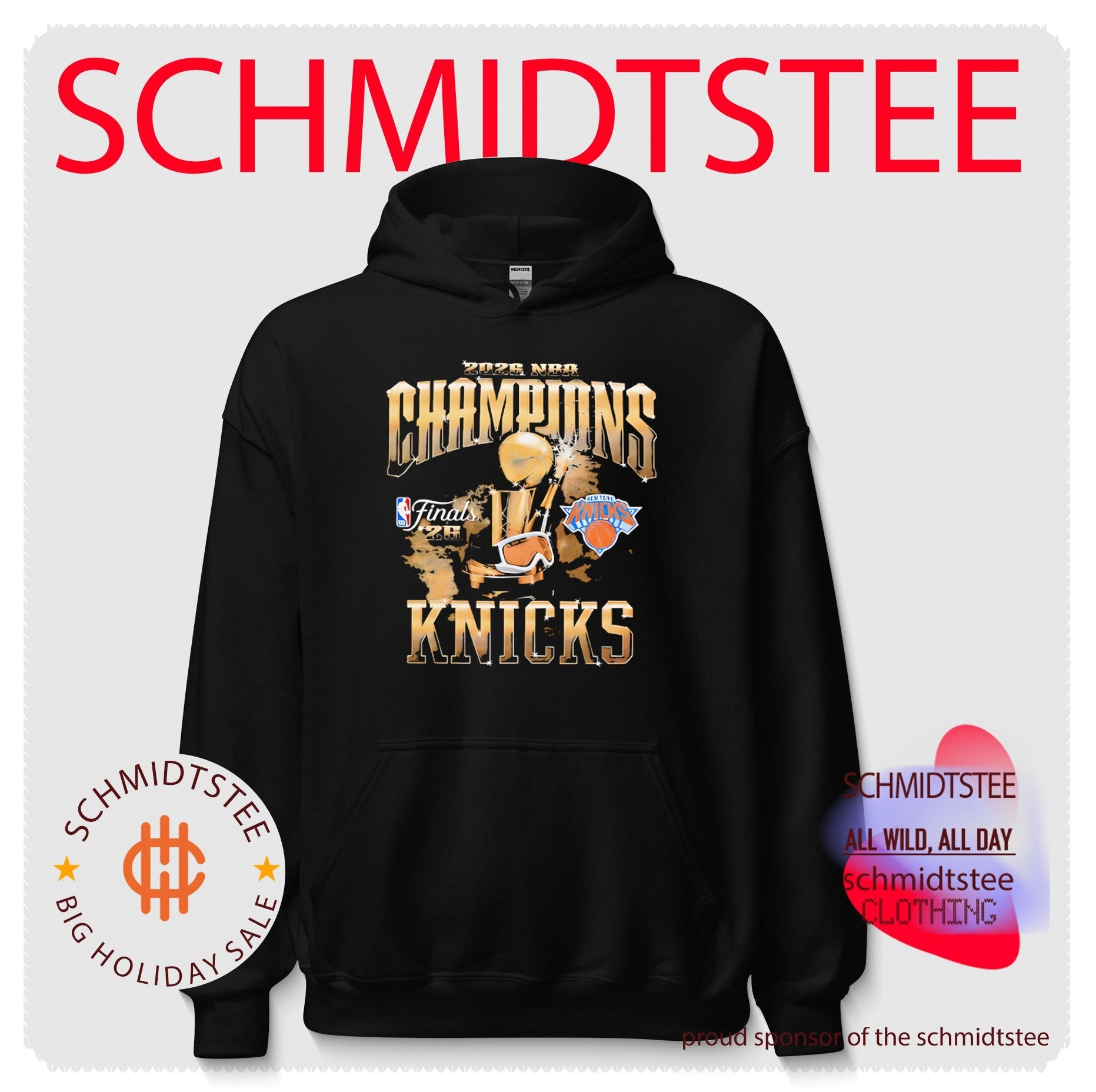 New York Knicks 2026 NBA Finals team logo shirt