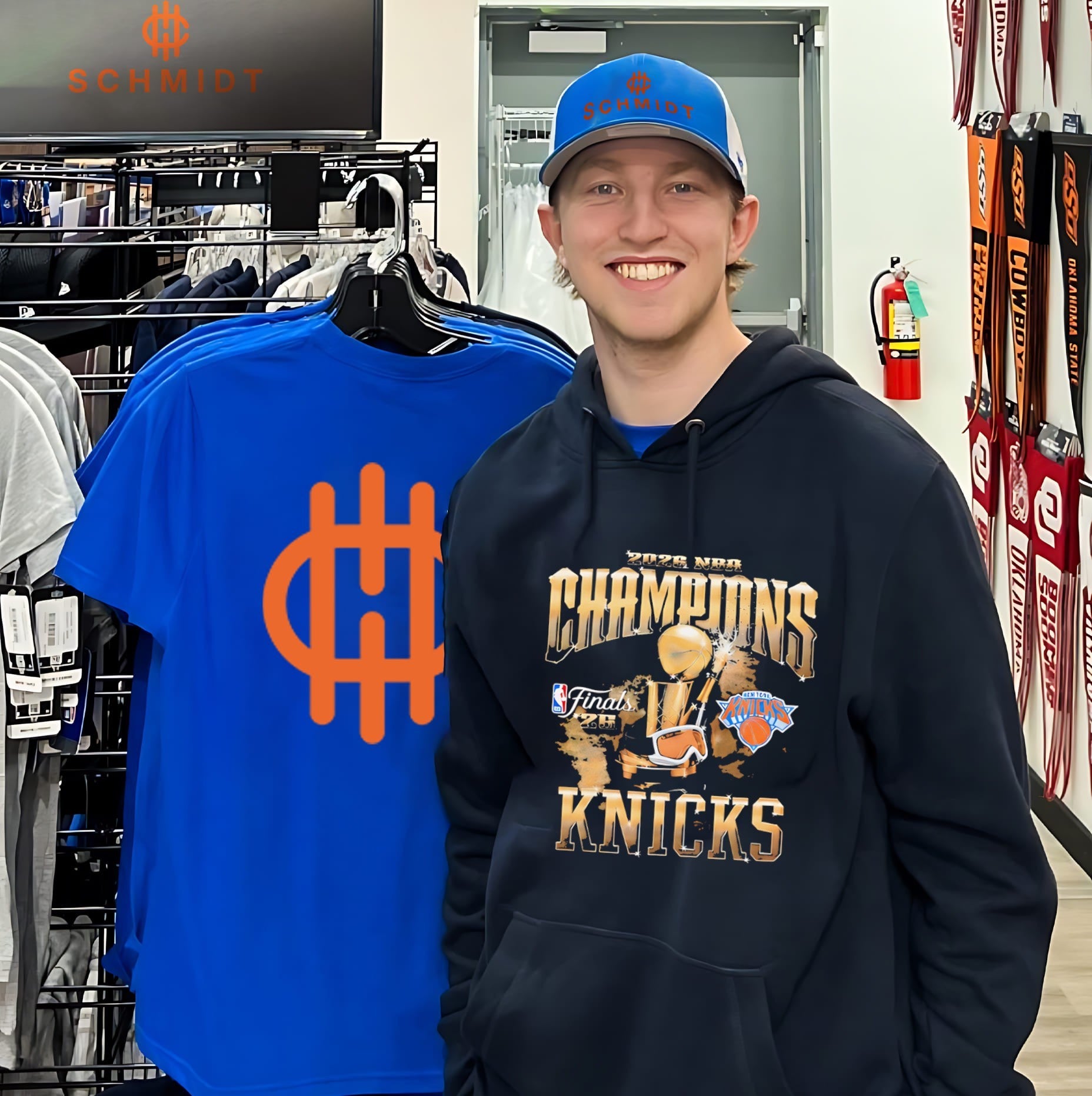 New York Knicks 2026 NBA Finals team logo shirt