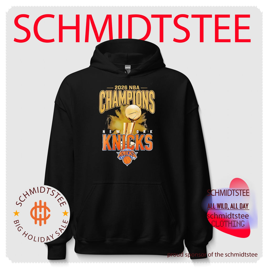 New York Knicks 2026 NBA World Champions trophy illustration shirt