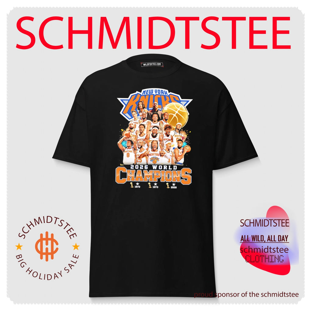 New York Knicks 2026 World Champions three times shirt