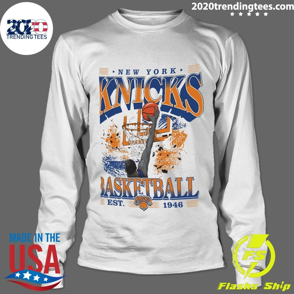New York Knicks ’47 Regional Foundation Basketball EST 1946 Shirt