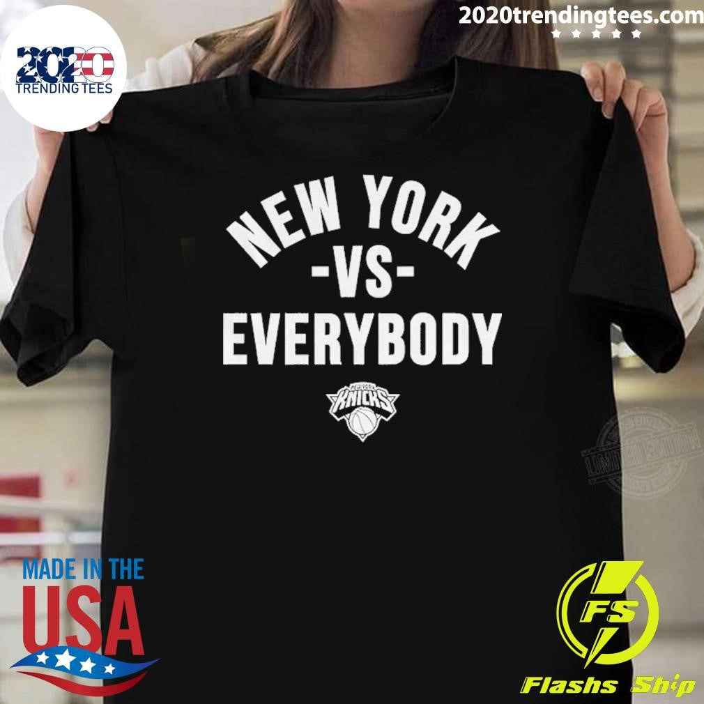 New York Knicks Basketball Vs. Everybody 2026 Nba Shirt