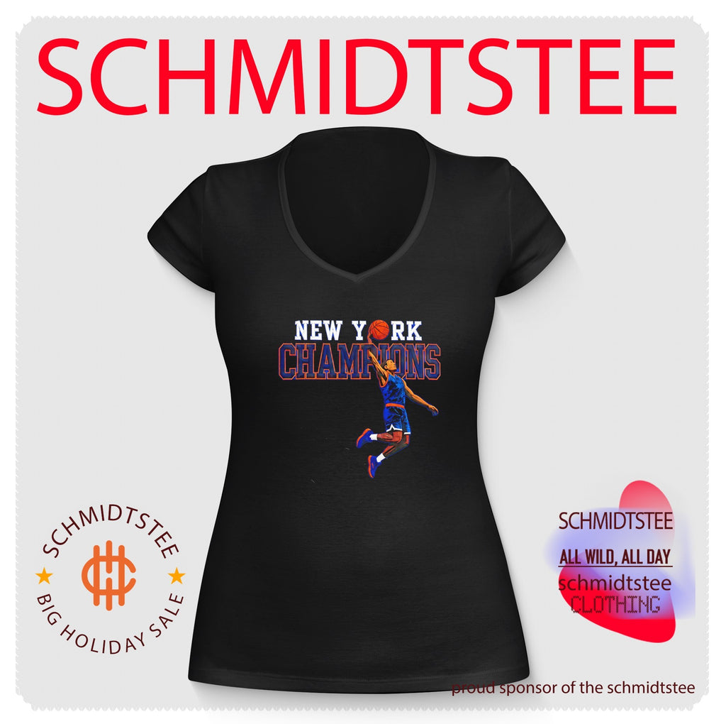 New York Knicks Champions basketball player graphic shirt