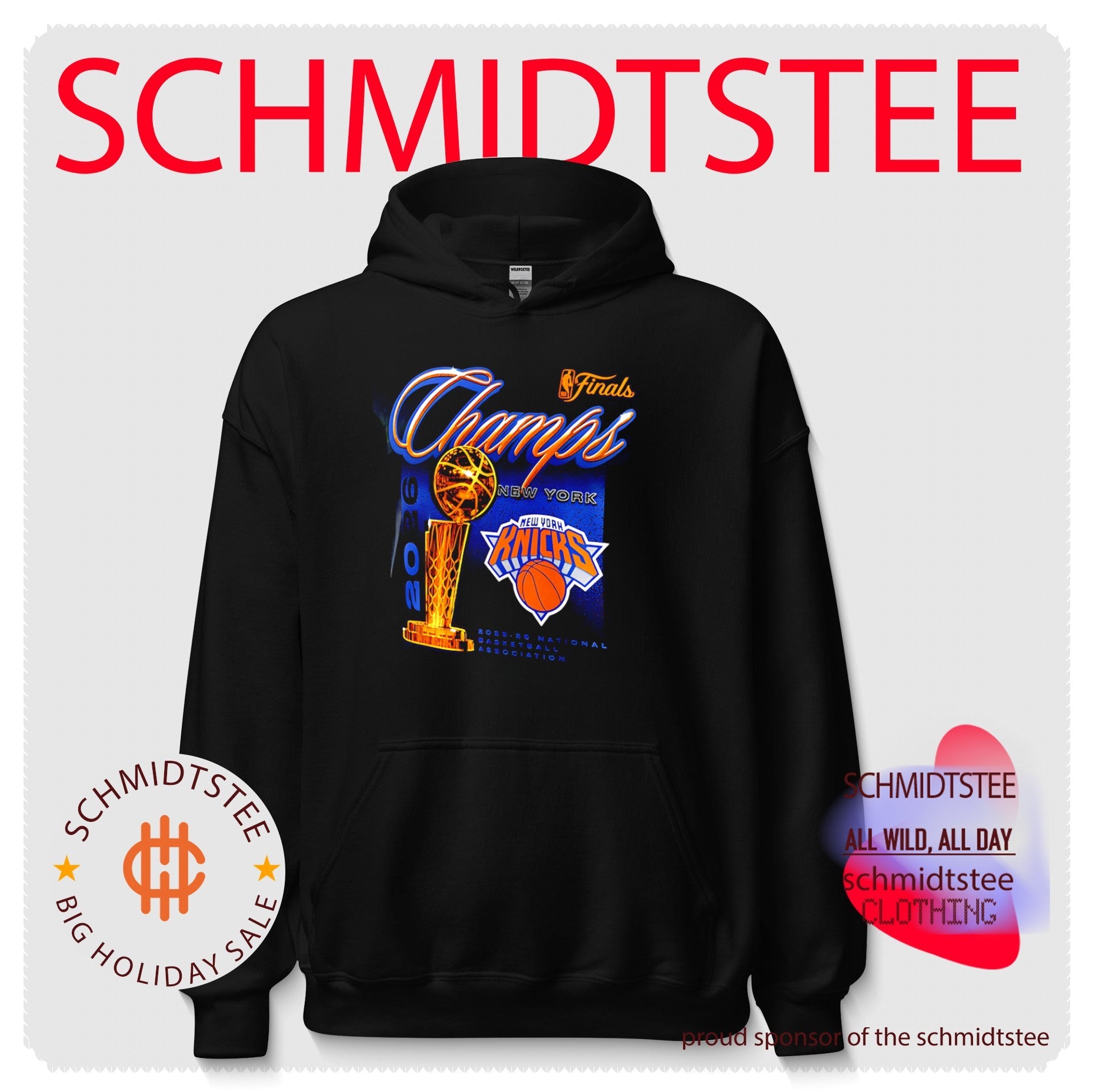 New York Knicks Champs 2026 Trophy classic shirt