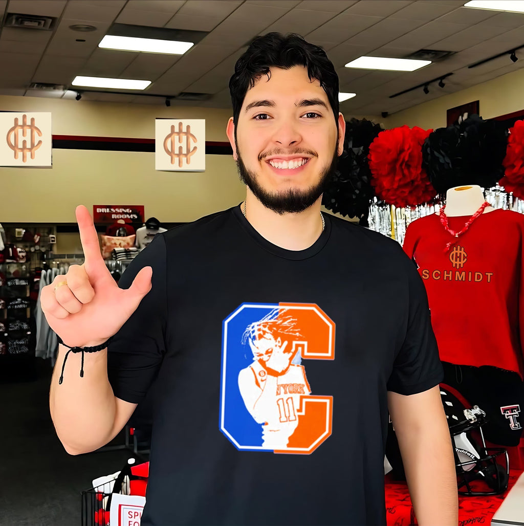 New York Knicks Jalen Brunson C graphic shirt