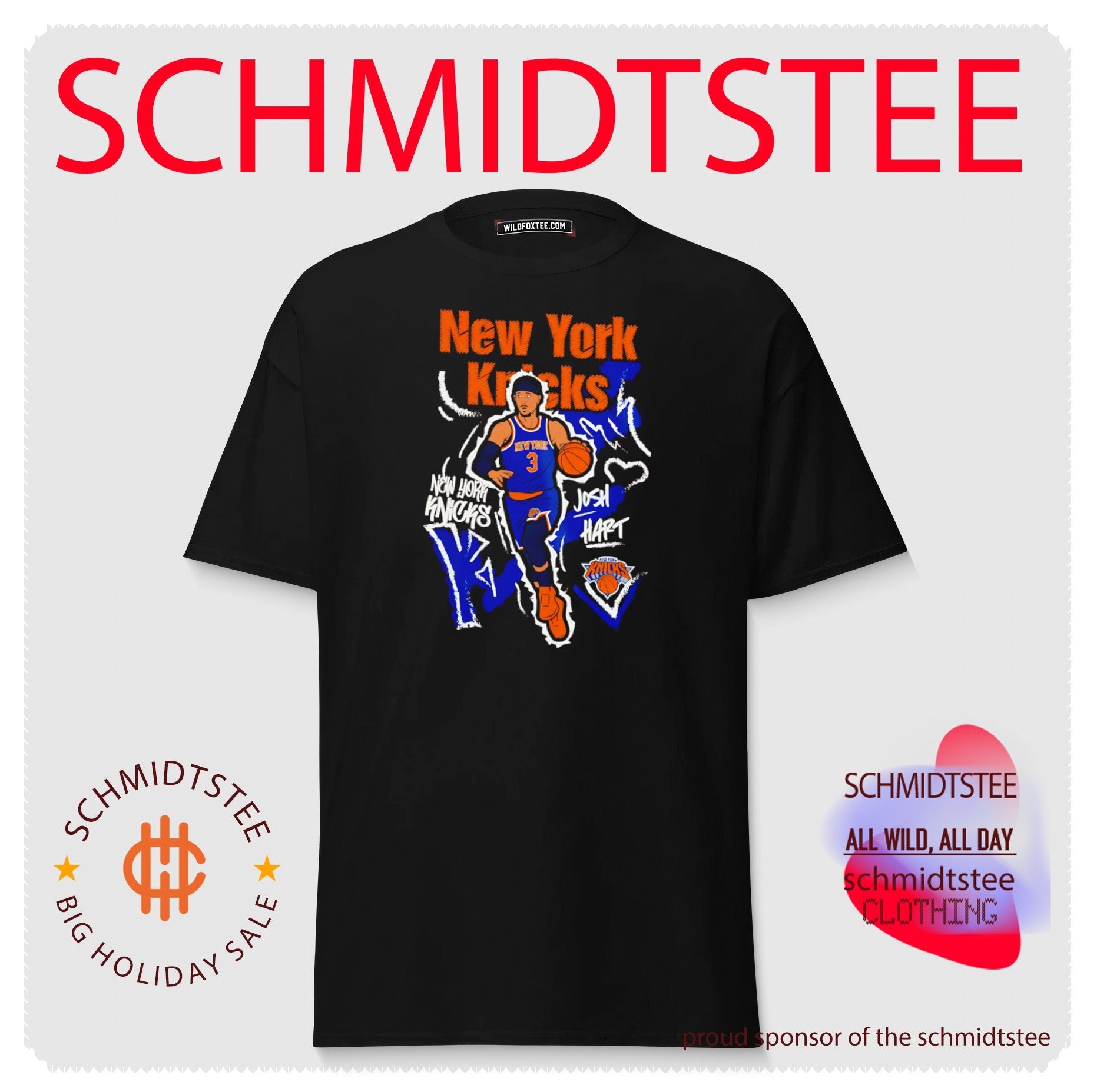 New York Knicks Josh Hart Chalked Up Player shirt