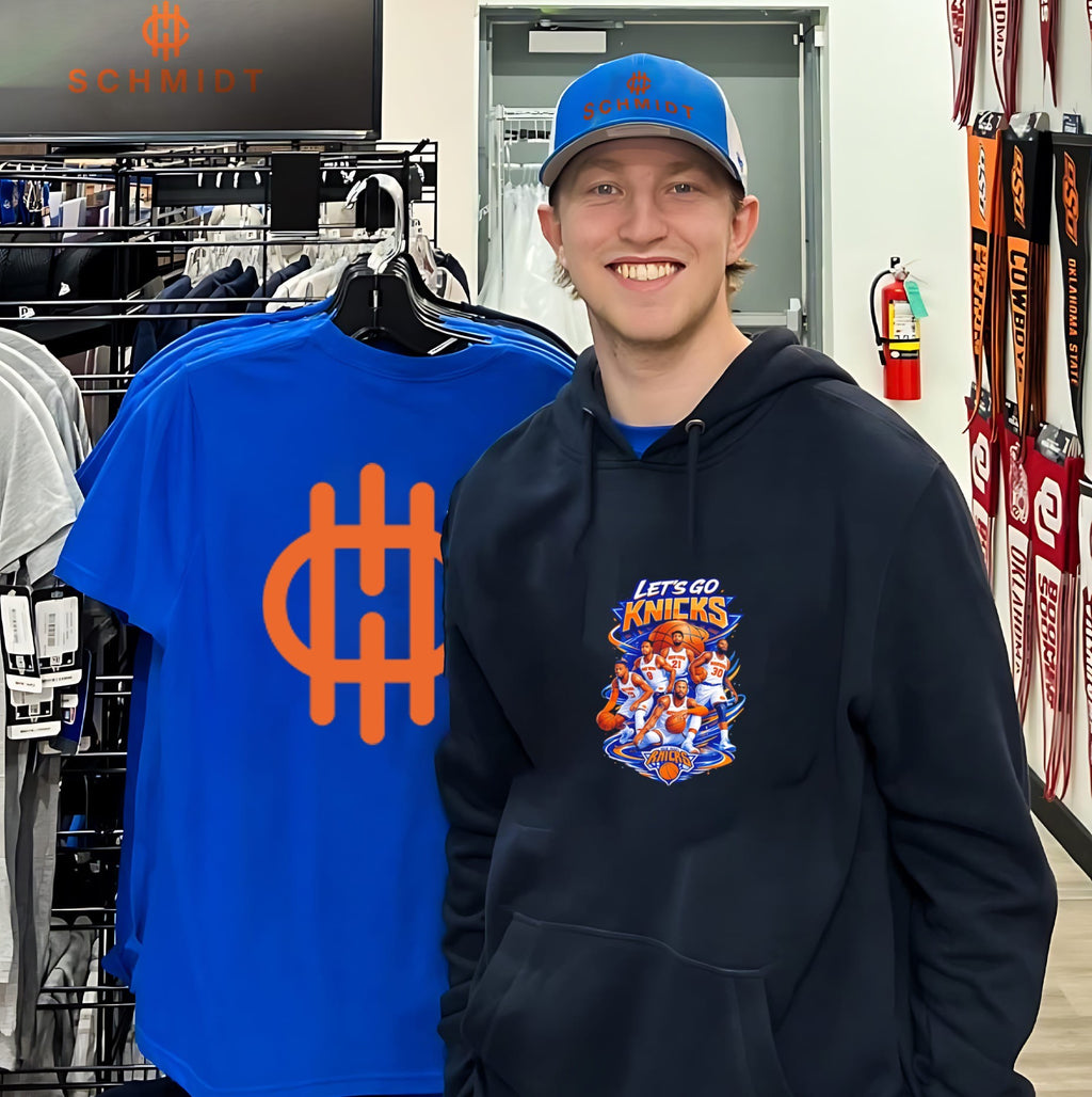 New York Knicks Let’s Go Knicks illustration shirt