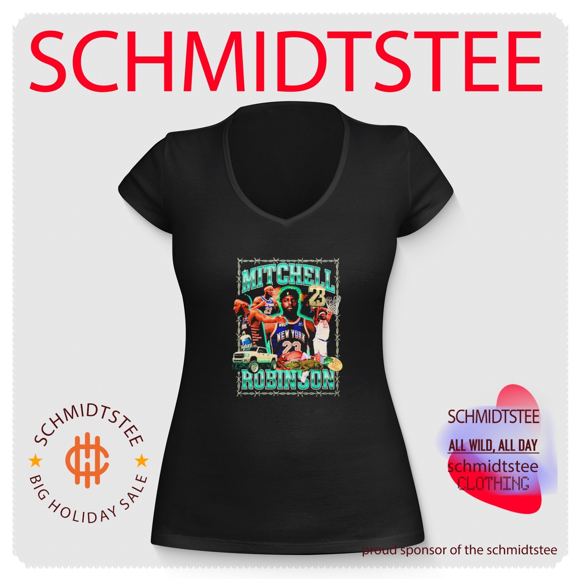 New York Knicks Mitchel Robinson vintage shirt