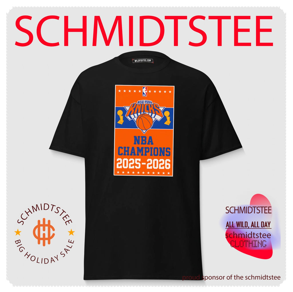 New York Knicks NBA Champions 2025 2026 banner shirt