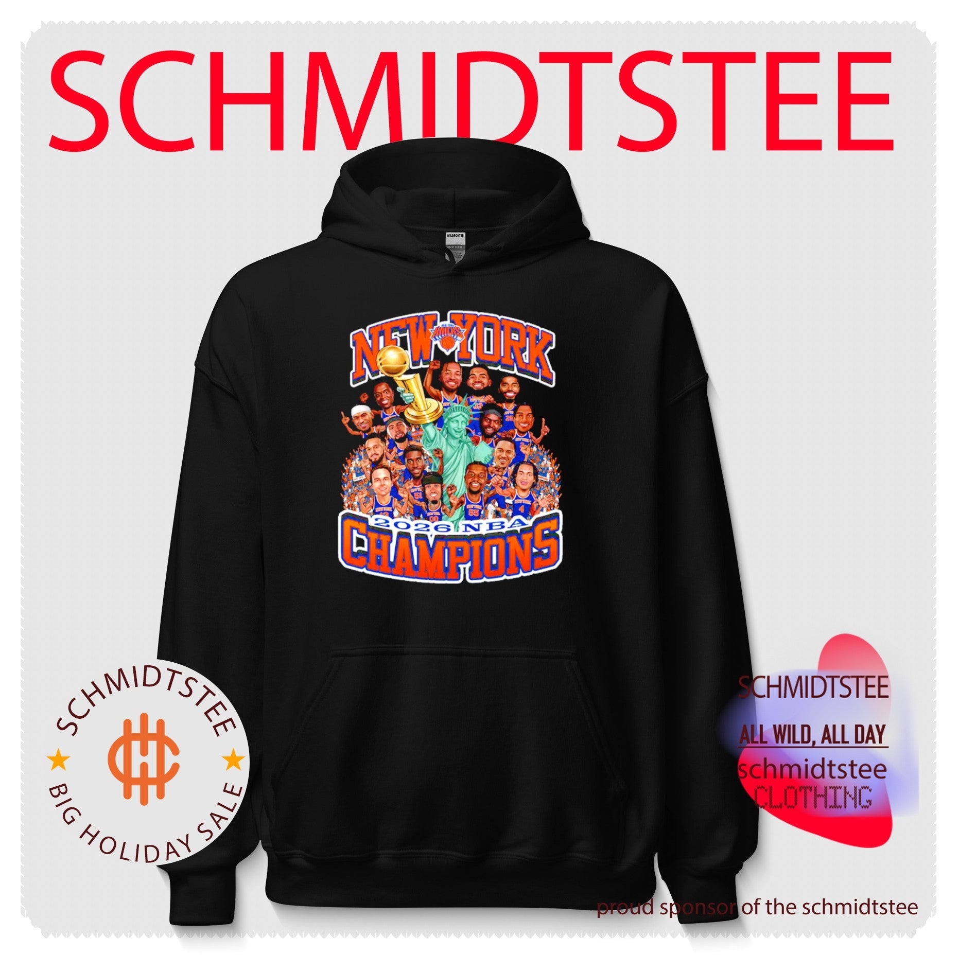 New York Knicks NBA Finals Champions Caricature 2026 shirt