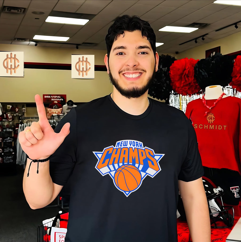 New York Knicks NY Champs 2026 logo shirt