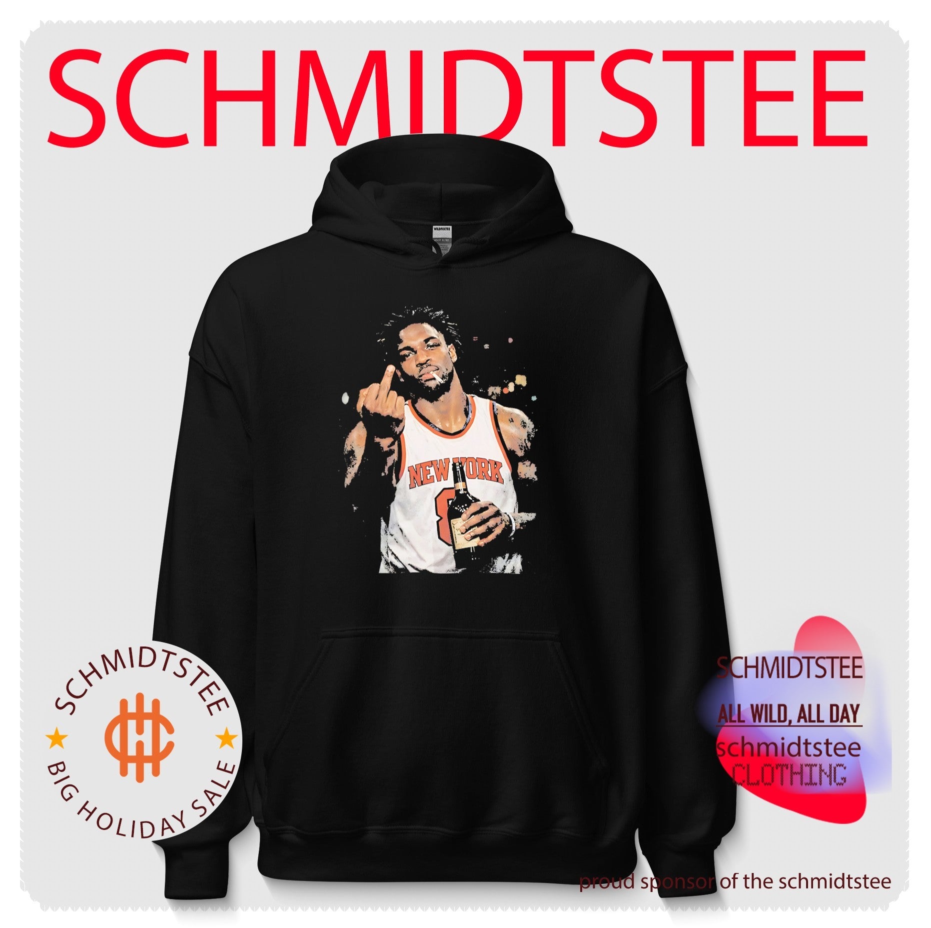 New York Knicks OG Anunoby middle finger shirt
