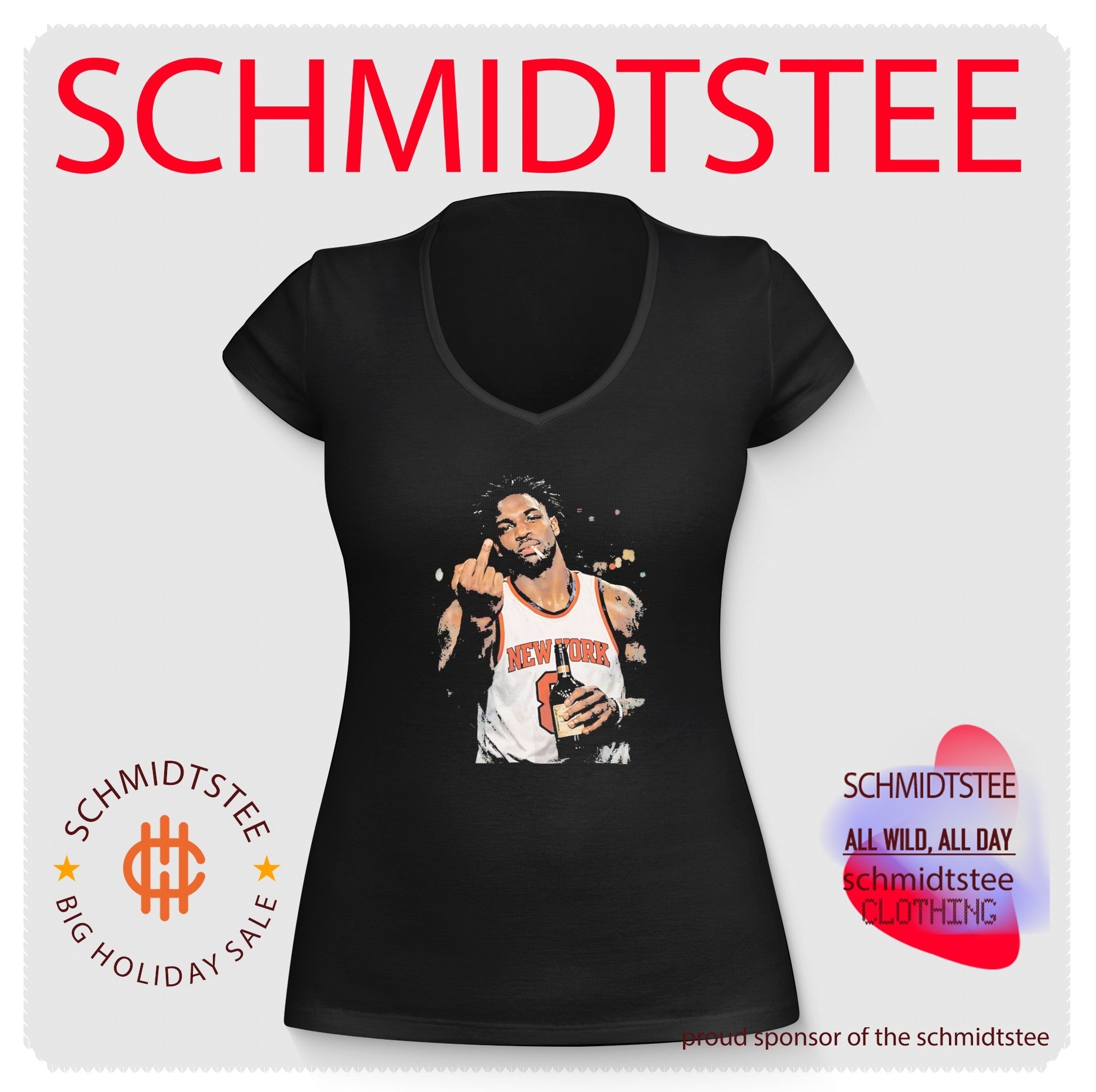 New York Knicks OG Anunoby middle finger shirt