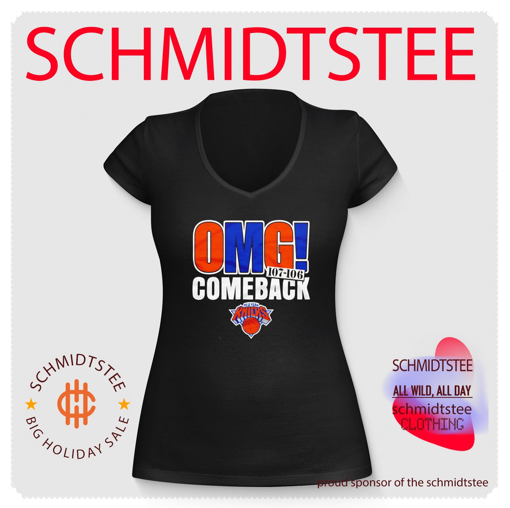 New York Knicks OMG Comeback 107 106 shirt
