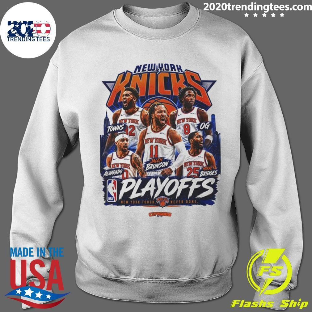 New York Knicks Playoffs Inspired 2026 NBA New York tough never done shirt