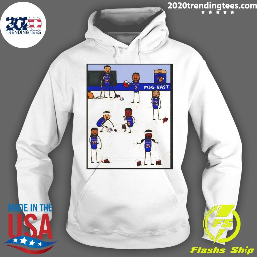 New York Knicks Sweeping Philadelphia 76ers 2026 Playoffs Shirt