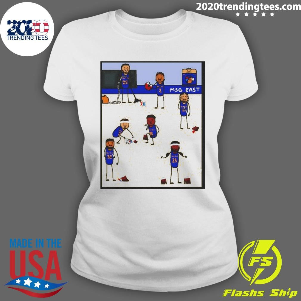 New York Knicks Sweeping Philadelphia 76ers 2026 Playoffs Shirt