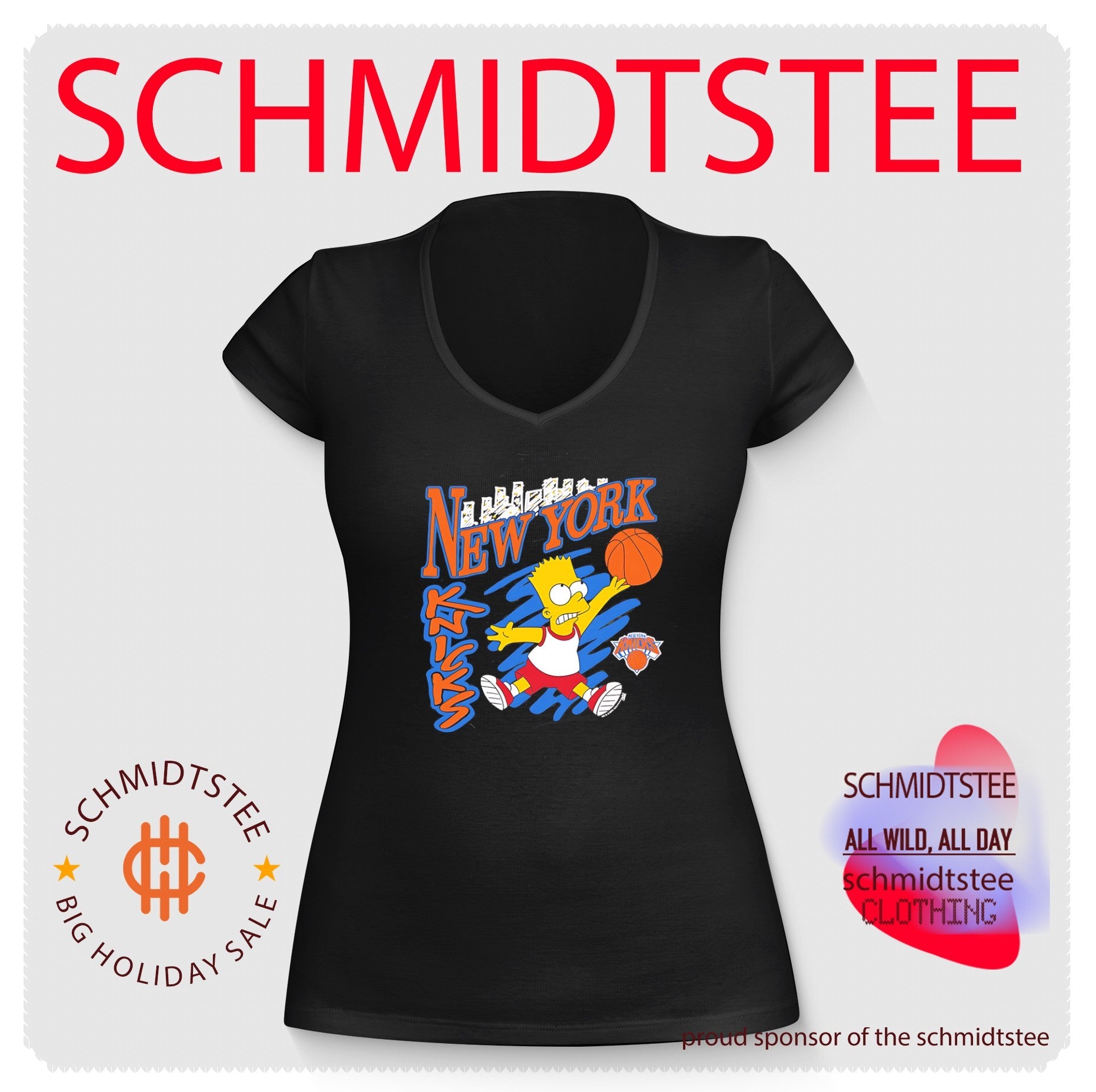 New York Knicks feature Bart Simpsons shirt