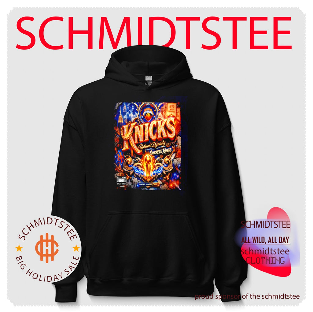 New York Knicks uptown dynasty concrete kings graphic shirt