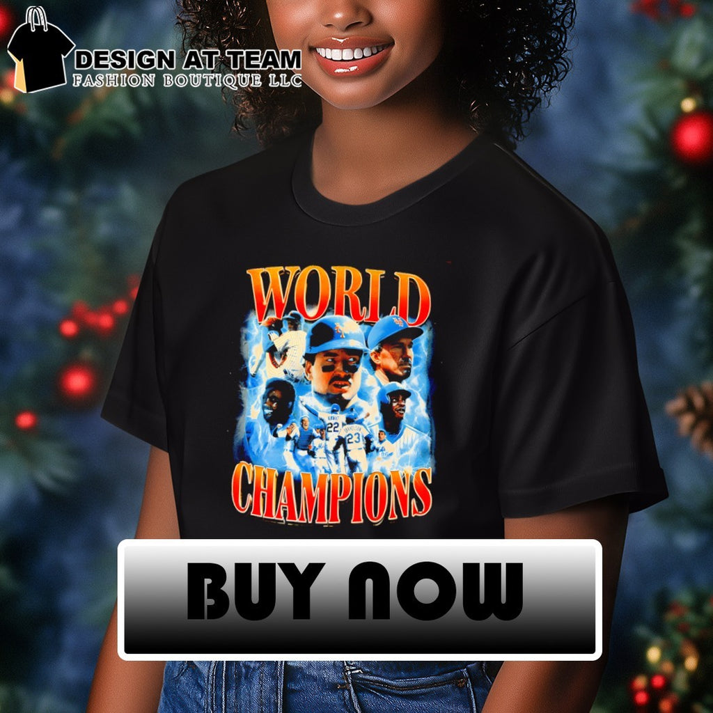 New York Mets 2026 Mets 1986 World Champions graphic shirt