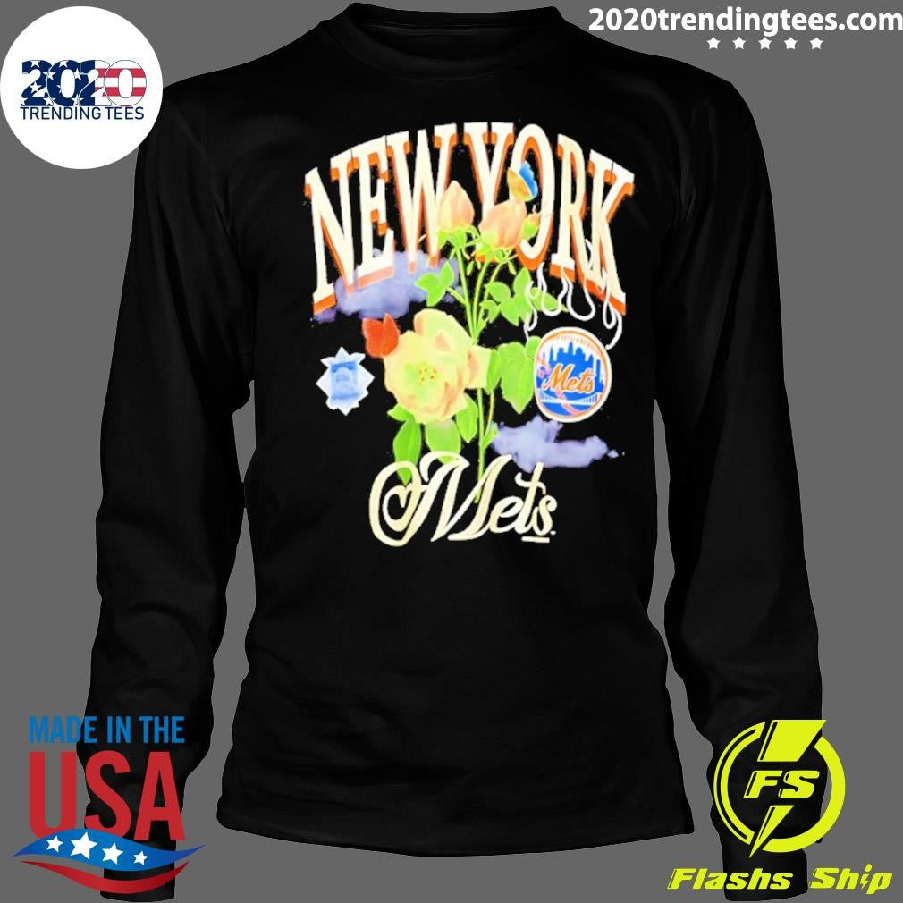 New York Mets Baseball Floral Vintage Shirt