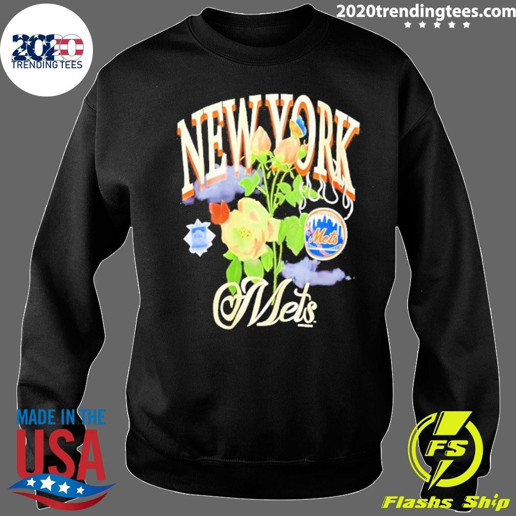 New York Mets Baseball Floral Vintage Shirt