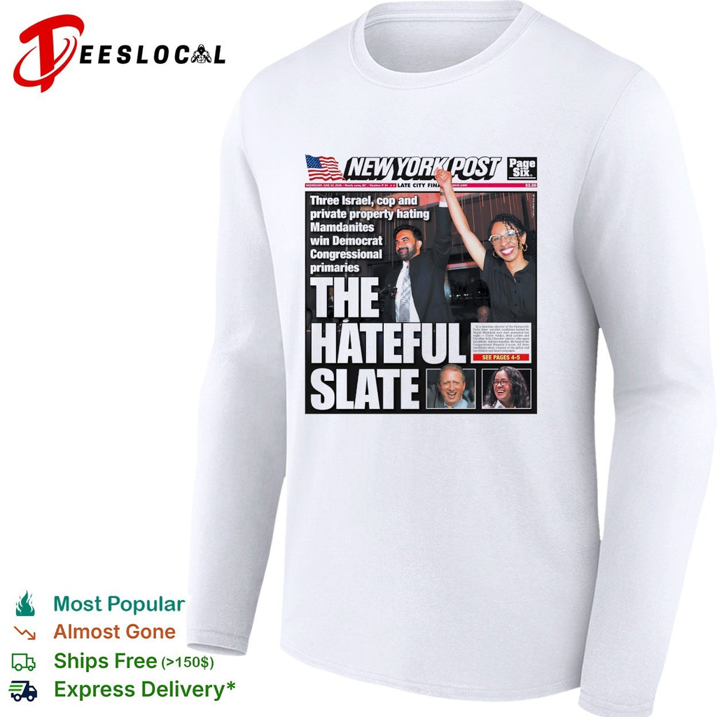 New York Post the hateful slate cover shirt