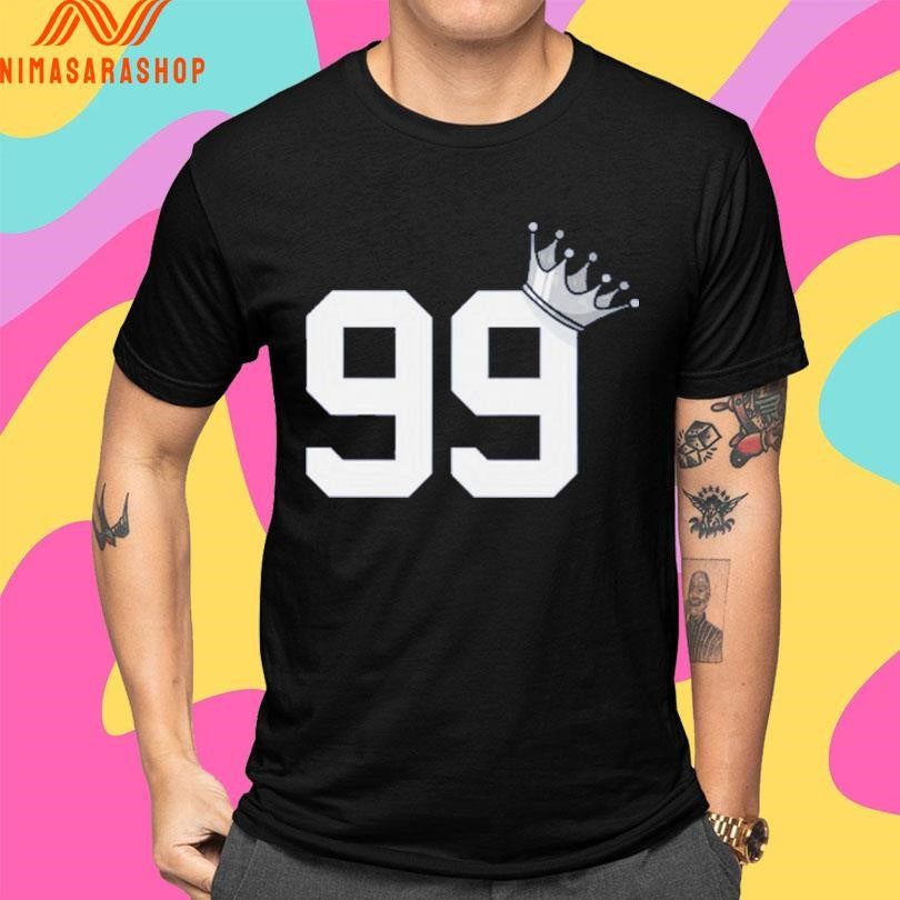 New York Yankees Aaron Judge 99 Crown Shirts