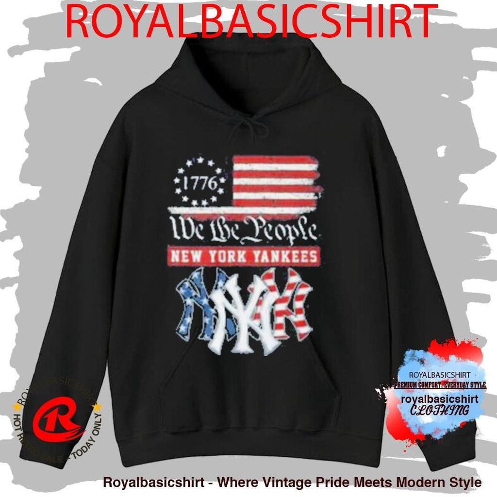 New York Yankees We The People 1776 Patriotic American Flag Shirt