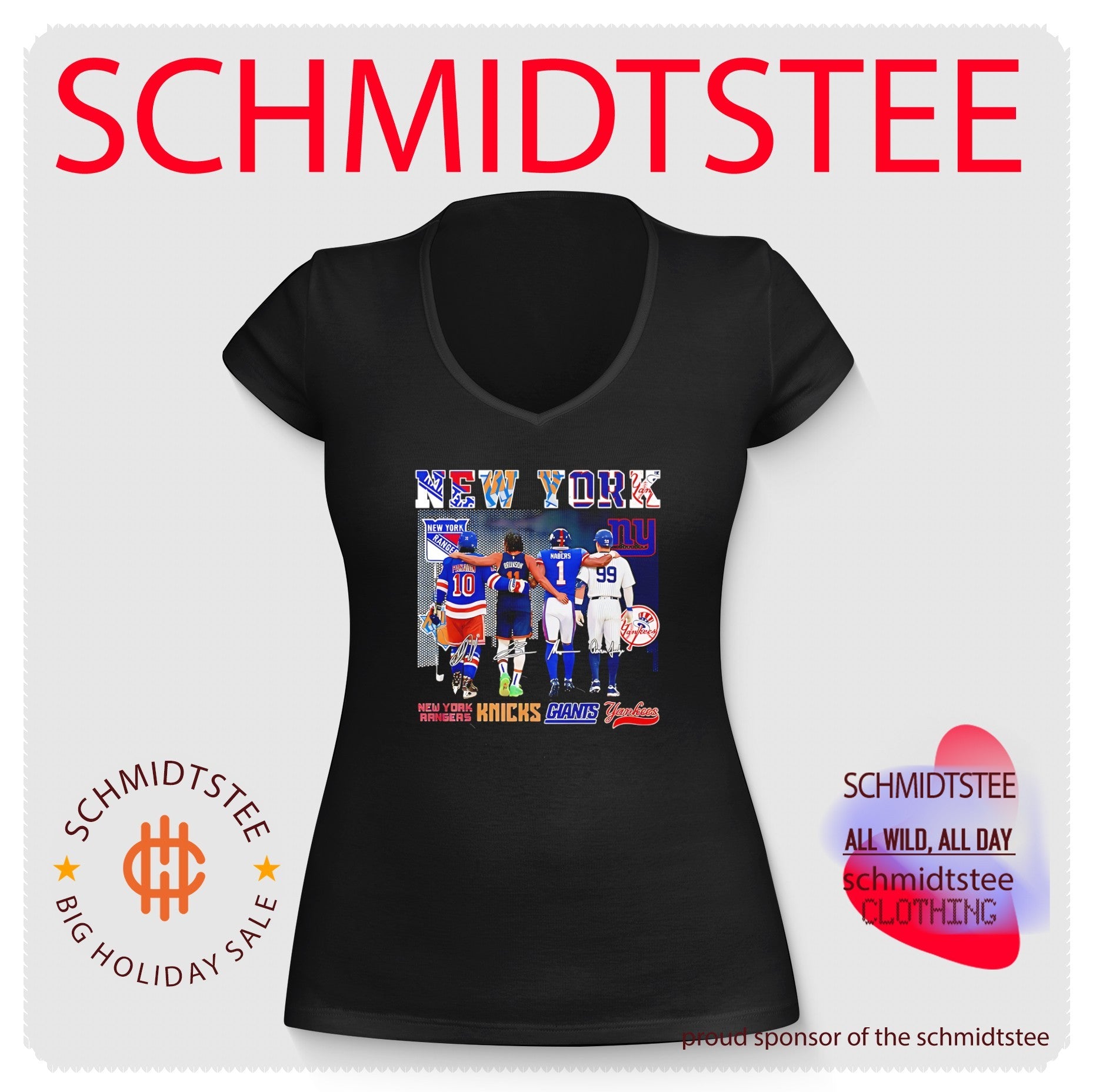 New York teams in our heart shirt