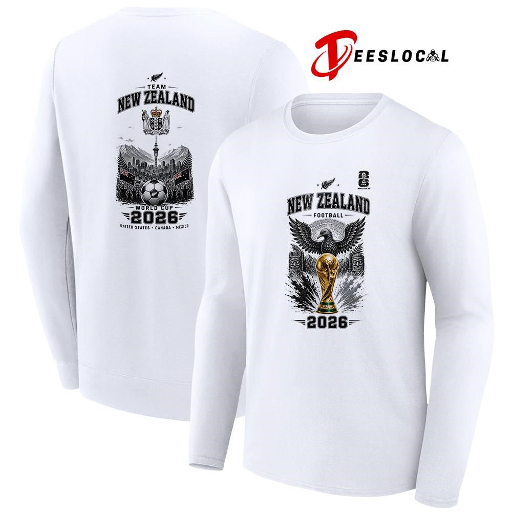 New Zealand World Cup trophy graphic shirt