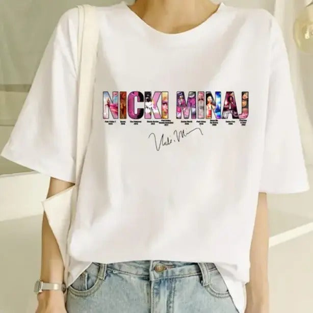 Niccki Minnaj Full Albums With Signature Shirt Hoodie, Sweatshirt | PrintMintTees.com
