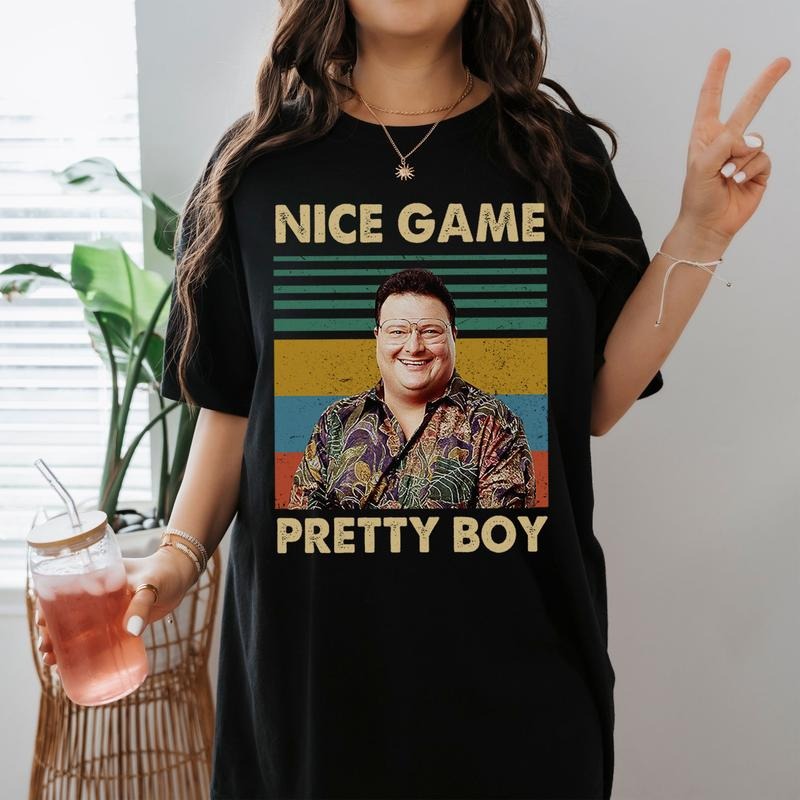 Nice Game Pretty Boy Newman Lovers Tee Seinfeld Movie Vintage Shirt Hoodie Sweatshirt | PrintMintTees.com
