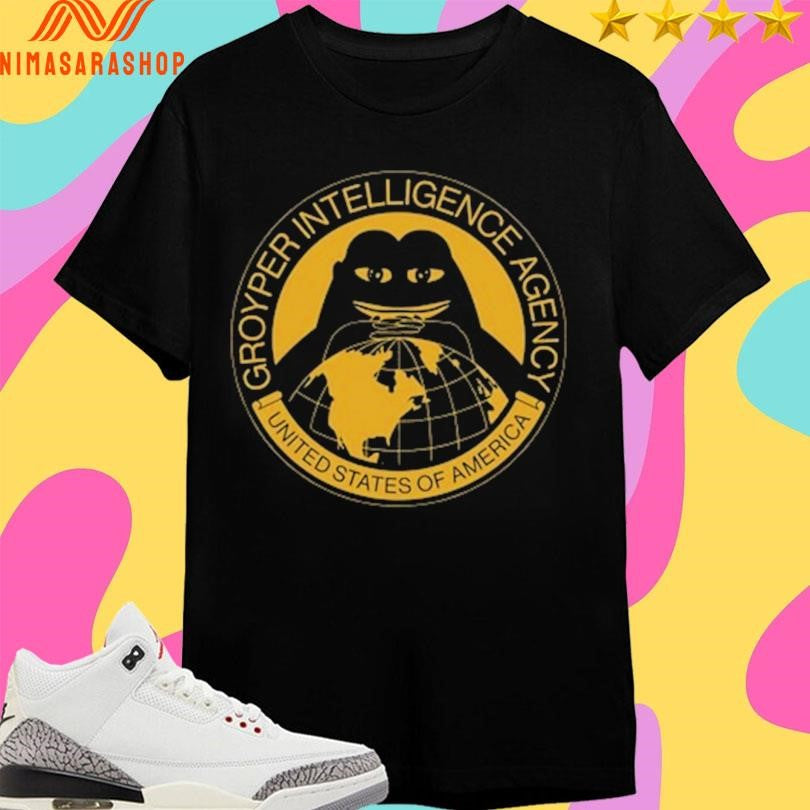 Nick Fuentes Groyper Intelligence Agency United States Of America Shirts