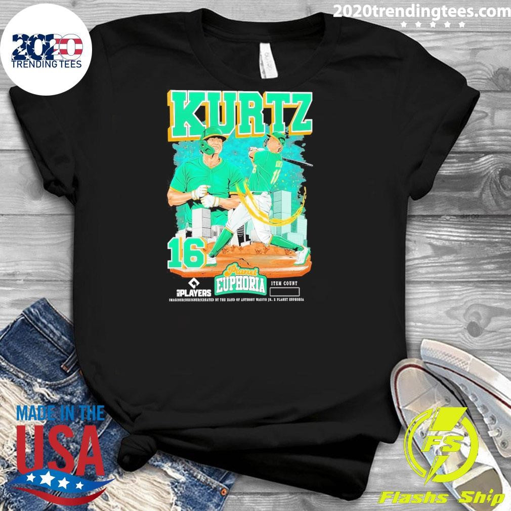 Nick Kurtz Athletics Mlb Players Planet Euphoria Artwork 2026 Shirt
