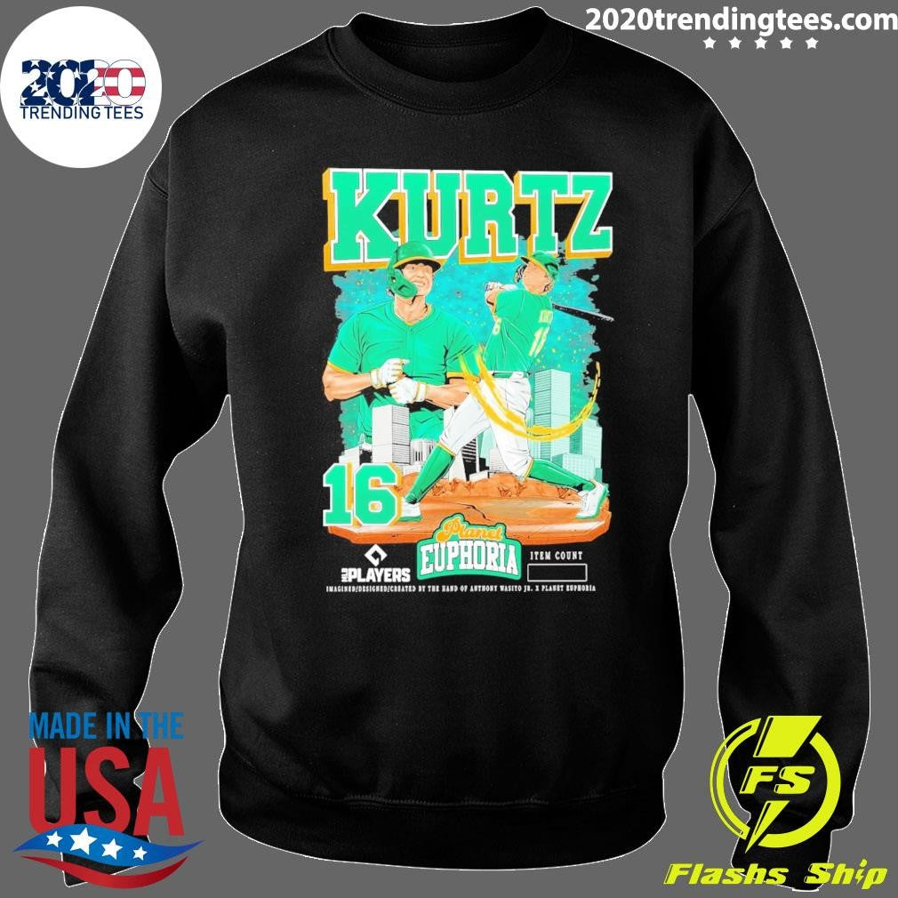 Nick Kurtz Athletics Mlb Players Planet Euphoria Artwork 2026 Shirt