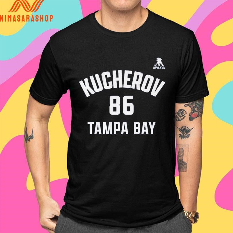 Nikita Kucherov 86 Tampa Bay Lightning Shirts