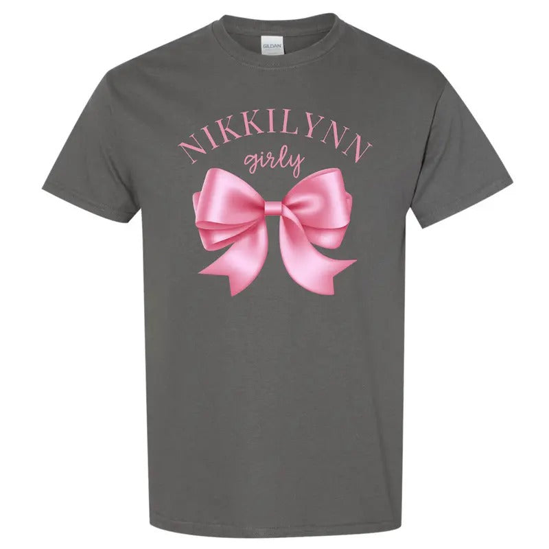 Nikkilynn Girly Coquette Gildan T-Shirt 'NLB' Hoodie, Sweatshirt | PrintMintTees.com