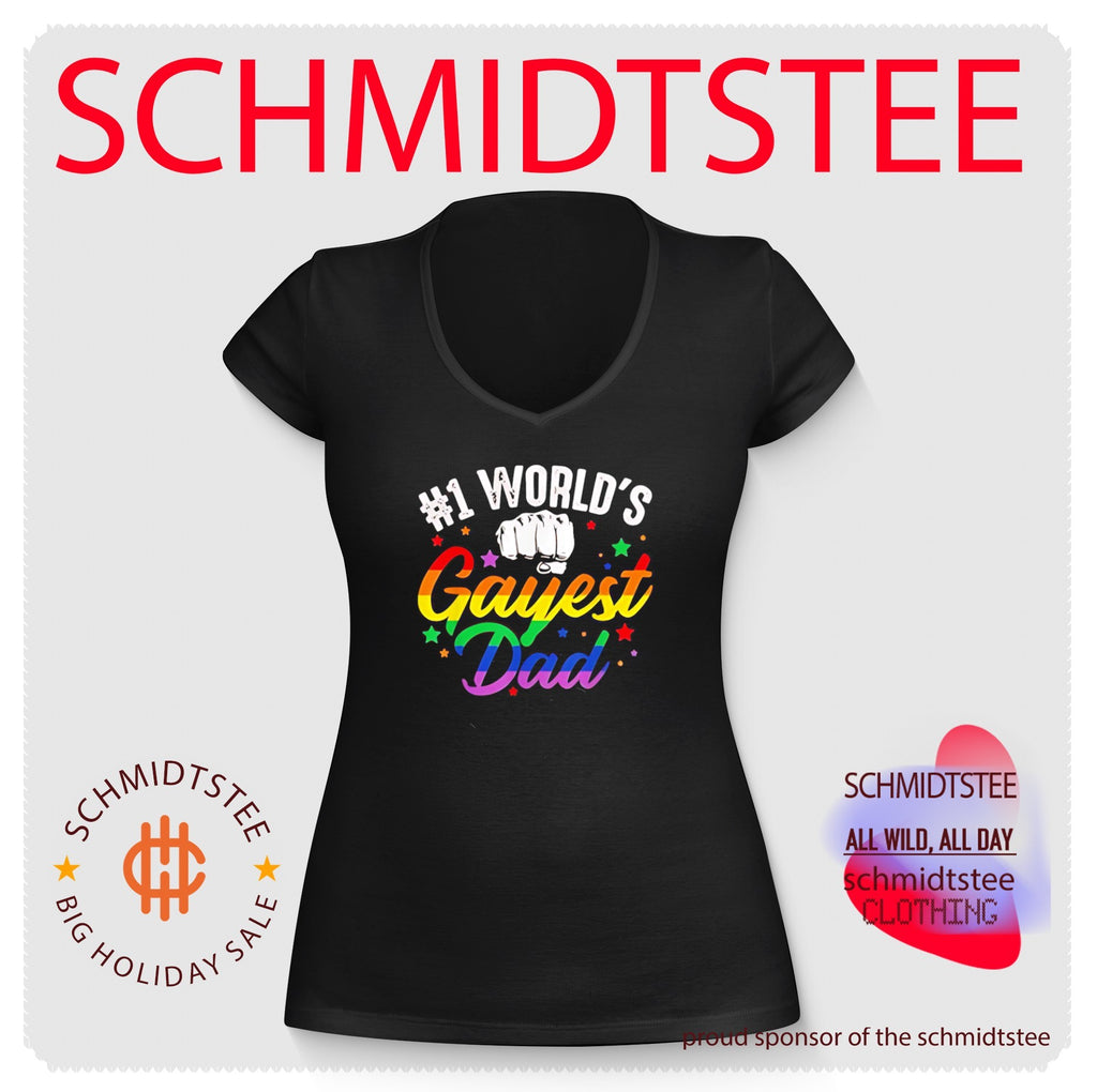 No 1 World’s Gayest Dad LGBTQ Pride Gay Father shirt