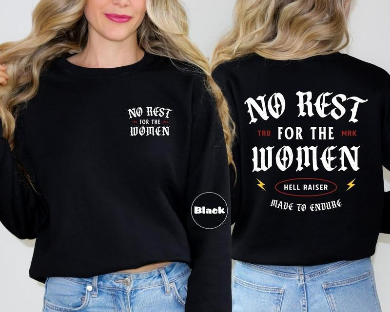 No Rest Feminist Girl Power Feminism Rights T-Shirts, Hoodie, Sweatshirt